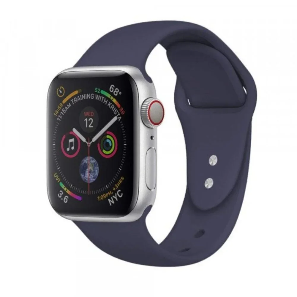 Soft Silicone Wristband Replacement Apple Watch Serie Ultra/9/8/7/6/5/4/3/2/1